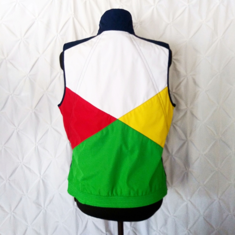 Lrl Ralph Lauren reversable color block vest